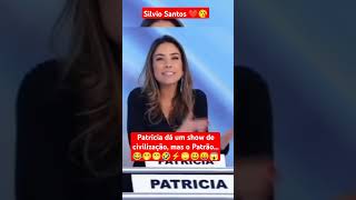 Silvio Santos não acredita na filha Patrícia kkkkk [upl. by Arral]