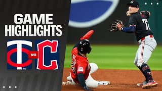 Twins vs Guardians Game Highlights 91724  MLB Highlights [upl. by Atiuqin820]