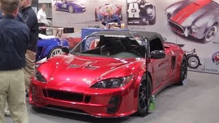 SEMA 2013  Factory Five Racings 818 Race amp Street models [upl. by Sej241]