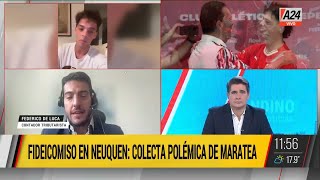 🔴 Fideicomiso en Neuquén colecta polémica de Santi Maratea [upl. by Yhtrod282]