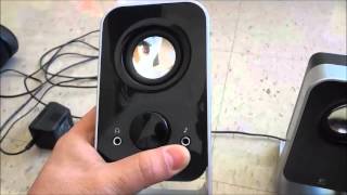 Logitech LS11 Speakers Review [upl. by Ettezil316]