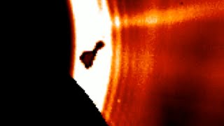 Ship Leaving Sun 10X Bigger than Earth April 15 2024 UFO Sighting News [upl. by Hiamerej507]