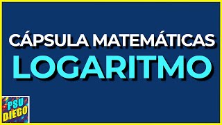 LOGARITMO  Cápsula  ejericio  Matemáticas PAES M2 [upl. by Ettenauq628]