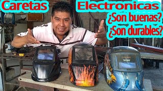 Caretas electronicas para soldar economicas ¿Son buenas ¿ Cuanto duran [upl. by Amej]