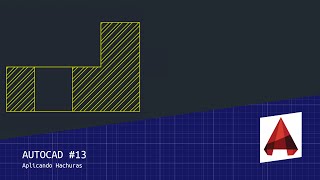 AutoCAD 13  Aplicando Hachuras [upl. by Aliac]