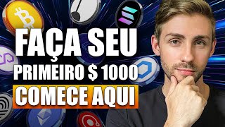 COMO COMEÇAR A INVESTIR EM CRIPTOMOEDAS  GUIA COMPLETO [upl. by Jessee985]