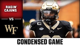 Louisiana vs Wake Forest Condensed Game  2024 ACC Football [upl. by Ettennat740]