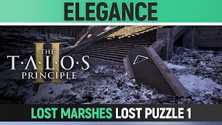 The Talos Principle 2  Elegance  Lost Puzzle 1 Solution Lost Marshes [upl. by Porush]