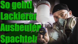 Lackieren und Vorarbeit richtig lernen [upl. by Vaclava]