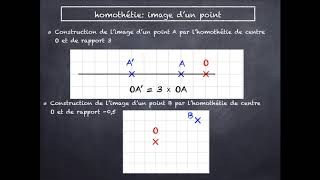 homothétie image dun point [upl. by Razal]