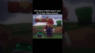 Sad Mario Meme shorts memes supermario mario smg4 smg4mario sad [upl. by Adimra]