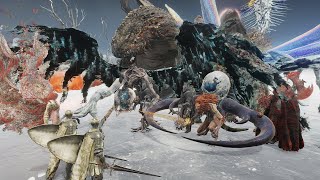 Can Any Army Defeat All Consecrated Snowfield Bosses  Elden Ring [upl. by Hannej]