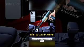 Portable Car Vacuum Cleaner – Double Battery Strong Suction Wet amp Dry Use for Home amp Car [upl. by Nica280]