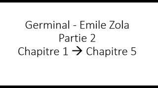 Audio Livre  Germinal  Emile Zola  Partie 2  Chapitre 1 à 5 [upl. by Yddub]