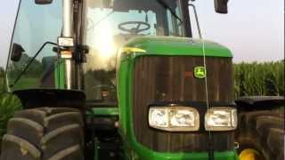 JOHN DEERE 6620 autopowr engine sound STRAIGHT PIPE [upl. by Enilarak]