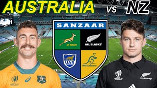 AUSTRALIA vs NEW ZEALAND Rugby Championship 2024 Live Commentary [upl. by Rafaelof]