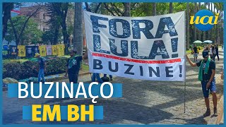 7 de Setembro Bolsonaristas pedem quotFora Lulaquot em BH [upl. by Bricker]