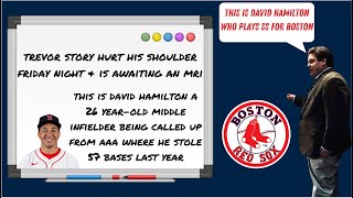 THIS ISDAVID HAMILTON SS BOSTON RED SOX  fantasybaseball fantasybaseballadvice trevorstory [upl. by Lethia]