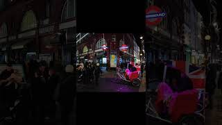 Covent Garden street shows Christmas lights and decorations christmas2024 christmaslights [upl. by Goer174]