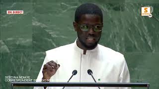 Nation Unies Discours du President Diomaye FAYE [upl. by Fenelia]