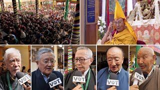 Long life prayer service for the Dalai Lama as he turns 90 per lunar calendar [upl. by Denise]