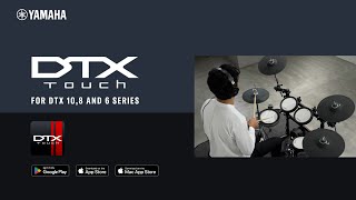 Yamaha  DTX Touch App Overview [upl. by Yenroc]