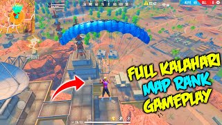 Kalahari Map Rank Duo Full Gameplay With PKGAMERS  Worst Ending In Free Fire  Garena Free Fire [upl. by Ahsino]