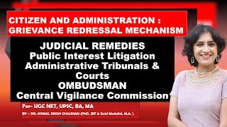 Citizen Grievance Redressal Mechanism I Public Administration I UGC NET I LyceumwithKSC [upl. by Oht383]