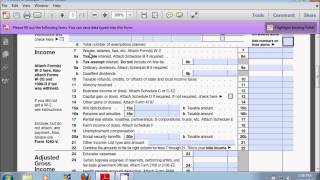 Form 1040 Tax Tutorial Overview by wwwtaxfriendonlinecom [upl. by Netsirhk]