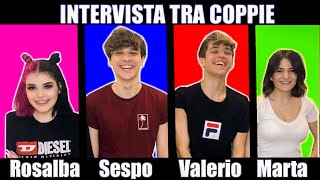 INTERVISTA QUADRUPLA TRA COPPIE valarta e sespalba [upl. by Allerbag]