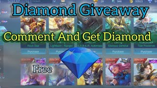 MLBB Diamond Giveaway part2 [upl. by Yremogtnom]