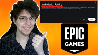 How To Fix Authorization Pending Epic Games [upl. by Idihsar]