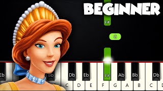 Once Upon A December  Anastasia  BEGINNER PIANO TUTORIAL  SHEET MUSIC by Betacustic [upl. by Enilaf]