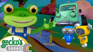 The Lazy River  Geckos Garage  Trucks For Children  Cartoons For Kids [upl. by Bertie25]