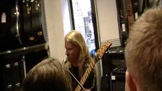 Jeff Loomis Clinic Gothenburg 10102009 Part 2 [upl. by Tewfik]