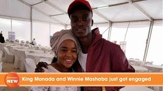 King Monada and Winnie Mashaba just got engaged [upl. by Laban169]