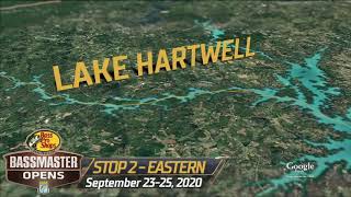 Bassprocom Bassmaster Eastern Open at Lake Hartwell kicks off this week [upl. by Elawalo]