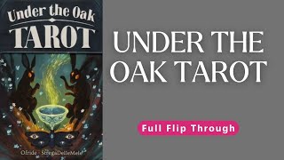 Under the Oak Tarot Cards Scarabeo Full Flip Through [upl. by Norvin790]