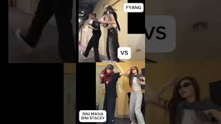 FYANG VS BINI MIKHA amp BINI STACEY quotDUN SA LIKODquot FRESH MOFUCKA WHO DANCED IT BETTER HUSGAHAN NA [upl. by Valente]