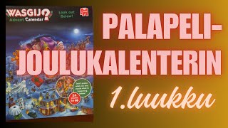 Palapelijoulukalenterin 1 luukku [upl. by Hum]