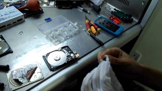 Laptop Hard Drive Head Swap General Intro [upl. by Savory859]