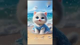 The octopus caught the little cat 😮😭cartoon cat catsoftiktok viralvideo shortvideo [upl. by Nagem159]