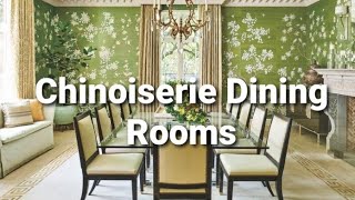 Chinoiserie Dining Rooms  Interior Design Ideas [upl. by Jews]