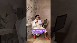 Business Tycoon On Business Trip  businessman moneymindset funnyshorts khushaalpawaar [upl. by Elissa]