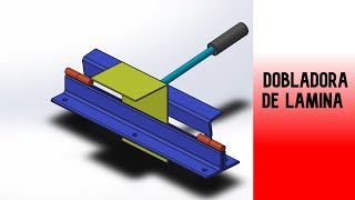 3 Simple Steps to Make a Dobladora de Lámina at Home [upl. by Inalak]