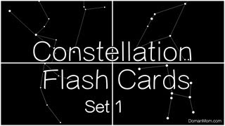 Constellations Flash Cards Set 1 [upl. by Tristas]