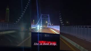 Khor Al Batah Bridge Sur sur oman shorts [upl. by Akitnahs]