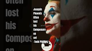 Joaquin Phoenix often lost his composure on set Todd Phillips joker trending shorts [upl. by Addiego]