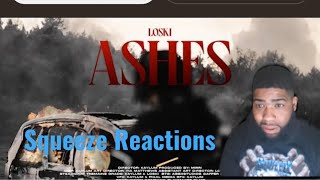 Loski  Ashes Official Music Video  Loskiharlem Ashes Squeeze Reactions [upl. by Kurtis770]