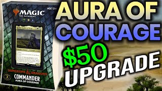 Aura of Courage Precon 50 Budget Upgrade  Precon PowerUp Bant Auras AND Equipment [upl. by Murdoch839]